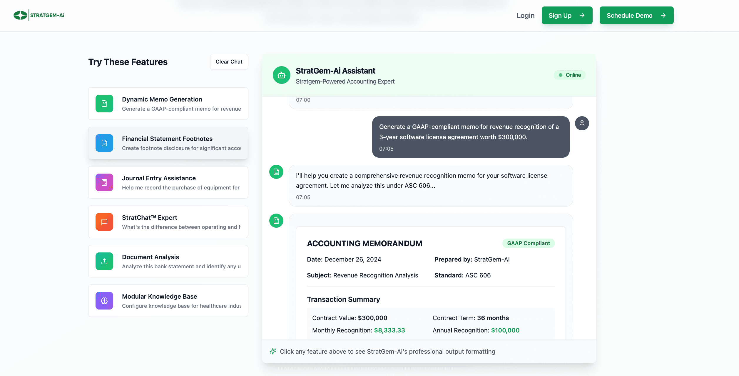 AI Accounting & Financial Reporting Expert